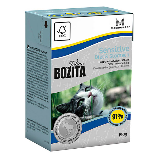 2164 BOZITA Tetra Pak Funktion Sensitive Diet&Stomah     /   